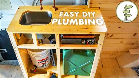 But if you want to take your game to the next level check out this tutorial video for ideas on making your ride more livable. Cheap & Easy DIY Camper Van Plumbing System - Van Life - YouTube
