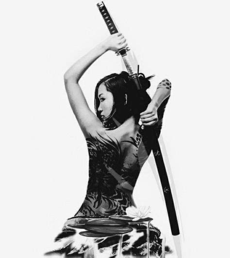 Geisha In 2019 Samurai Art Samurai Tattoo Female Samurai