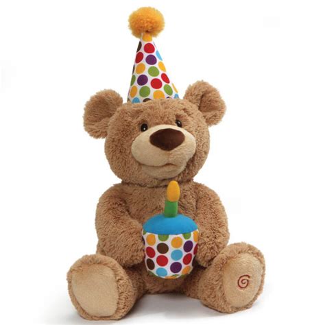 Happy Birthday Animated Bear Gund Ean 101221