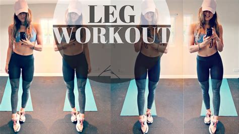 Leg Workout For Lean Legs And Body Aus Vlog Youtube
