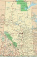 Highway Map Of Alberta - Map With Cities