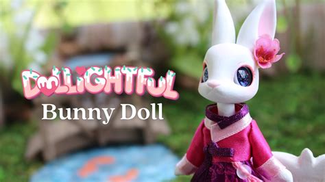 Dollightful Bunny Bjd Unboxing And Repaint Korean Hanbok Custom Doll