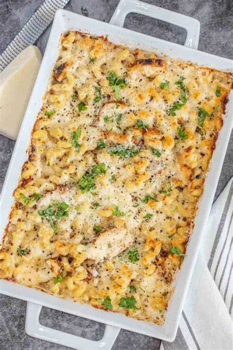 Chicken Alfredo Bake Valentinas Corner