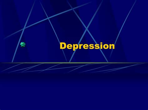 Ppt Depression Powerpoint Presentation Free Download Id669614