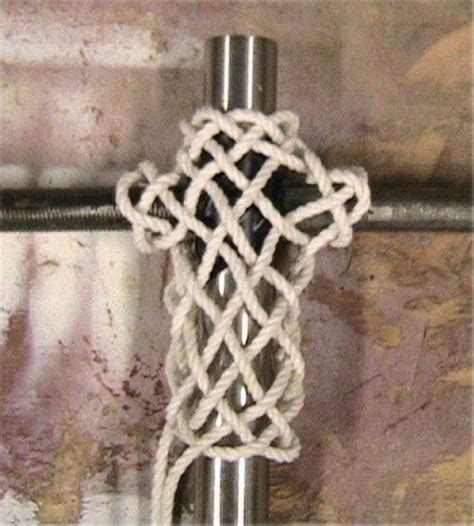 If you're concerned you may be tied up, or traveling in a dangerous area, consider replacing your shoelaces with paracord or kevlar string. Turks Head Cross Tutorial | Knots guide, Paracord knife handle, Leather projects