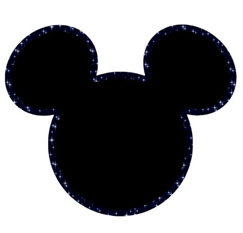 Imprimibles De La Silueta De La Cabeza De Mickey Y Minnie Ideas Y