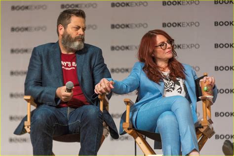 Megan Mulllally And Nick Offerman Preview Their Book Coming This Fall