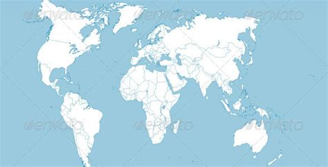 20 Free And Premium Vector World Maps Designmodo