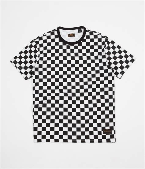 Leviså¨ Skate 2 Pack T Shirt Black White Checkerboard Jet Black