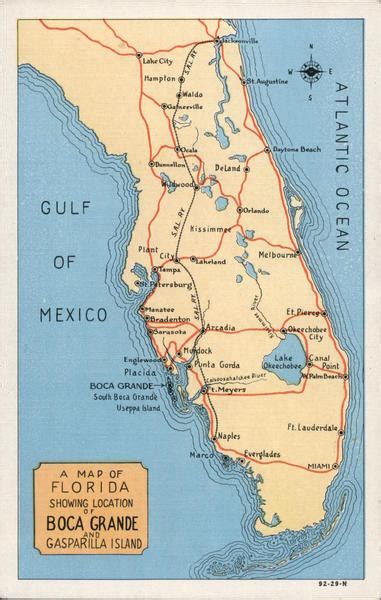 Boca Grande Florida Map Verjaardag Vrouw 2020