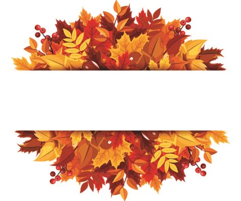 Beautiful Autumn Leaves Vector Background Graphics 02 Vector