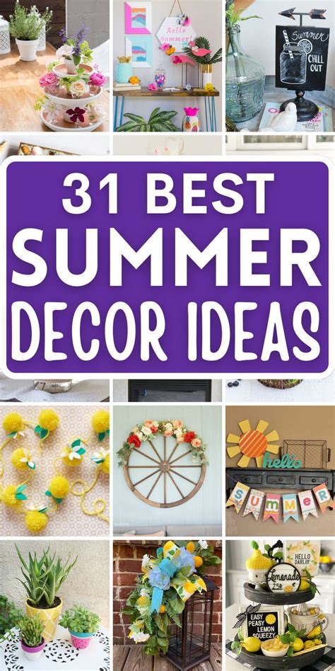 31 Best Summer Decor Ideas In 2023 Summer Decor Diy Summer Decor