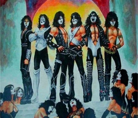 Pin By Pat On Kiss Kiss Rock Bands Rock Band Posters Album Cover Art