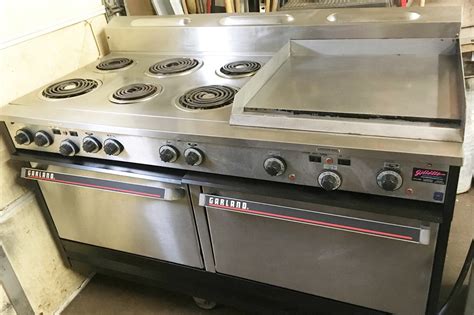 Garland S684 Electric Range With Griddle