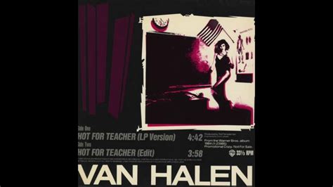 Van Halen Hot For Teacher Edit Youtube