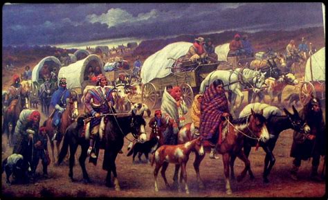 The Trail Of Tears Is A Name Given To The Forced Relocation Of Indian