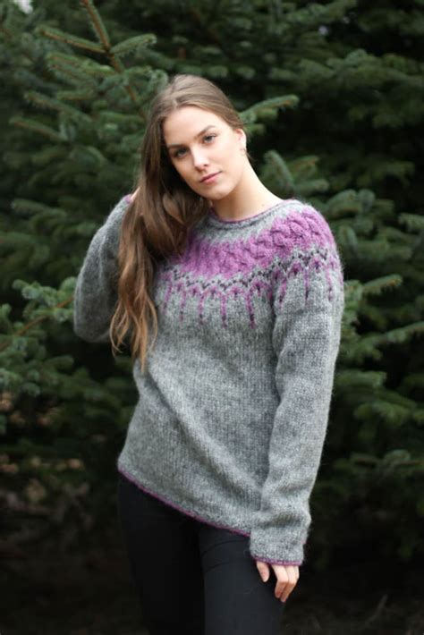 Icelandic Wool Sweater Etsy