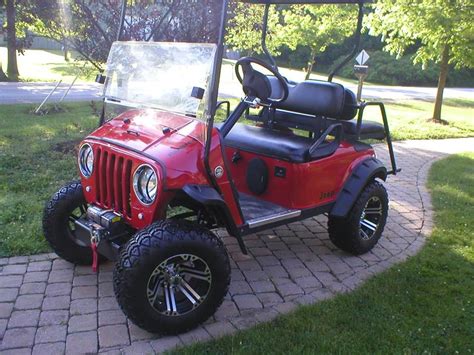 Body Kit Jeep Golf Cart