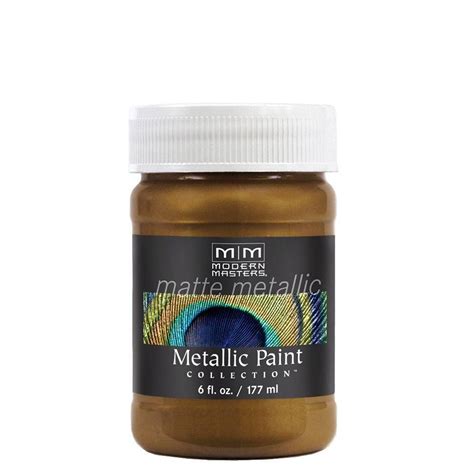 Modern Masters 6 Oz Blackened Bronze Matte Metallic Interior Paint