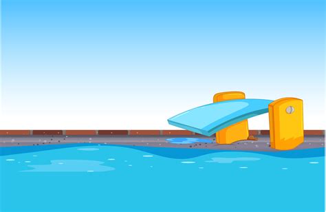 Blue Swimming Pool Background 541456 Vector Art At Vecteezy