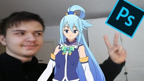 How To Photoshop Your Waifu Into A Real Picture Youtube