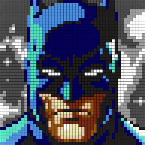 Simple Pixel Art Batman