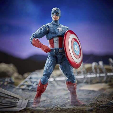 Capitán América Marvel Legends Avengers Endgame Hasbro Nuevo Mercado