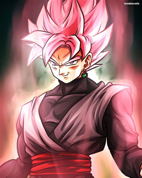 Black goku is a character from dragon ball super. Rose Black Goku (Dragonball Super) by TomislavArtz on ...