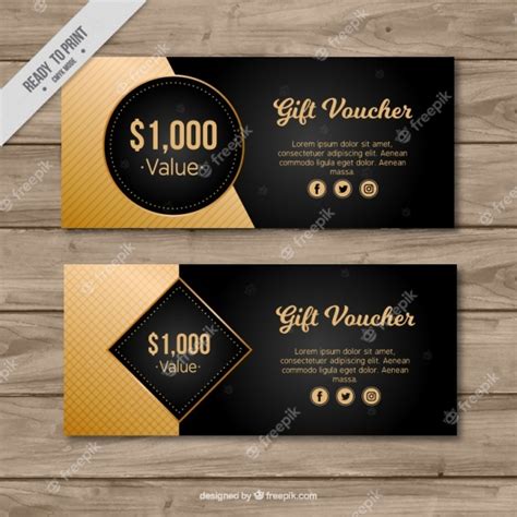 coupon  gift voucher templates vector  psd templates