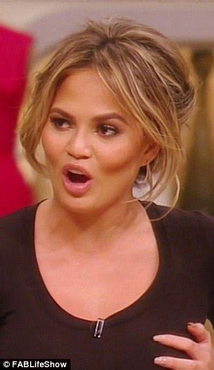 Chrissy Teigen Reveals She Has 40 Dd Boobs On Fablife Show Daily