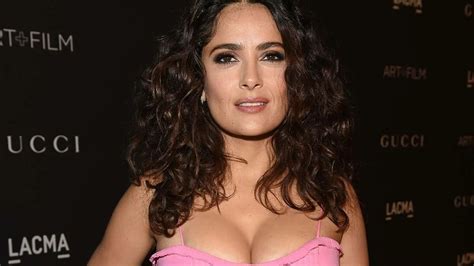 Salma Hayek Shares Nude Picture Taken In The Good Old Days Fans My