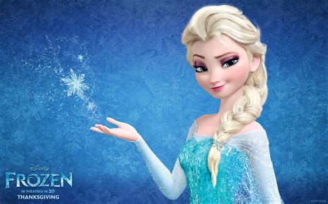 Elsa With Snowflake Frozen Wallpaper 1920x1200 41989