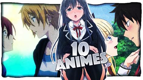 10 Animes De Schoolromance Youtube