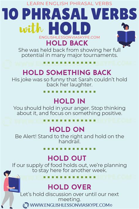 10 Phrasal Verbs With Hold Learn English With Harry 👴 Learn English