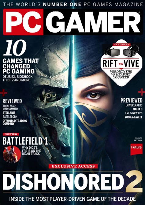 PC Gamer Magazine Subscription | Pc gamer, Pc gamer magazine, Gaming magazines