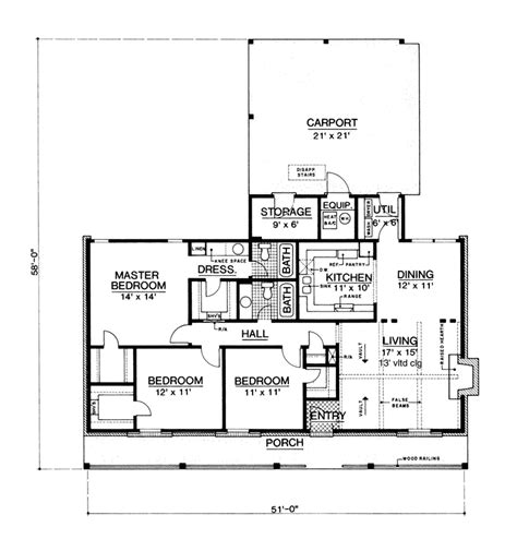 Gregory Lane Country Ranch Home Plan 020d 0085 Search House Plans And