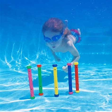 5 Unidspack Niños Juegos De Natación Piscina Juguetes De Agua Bajo El