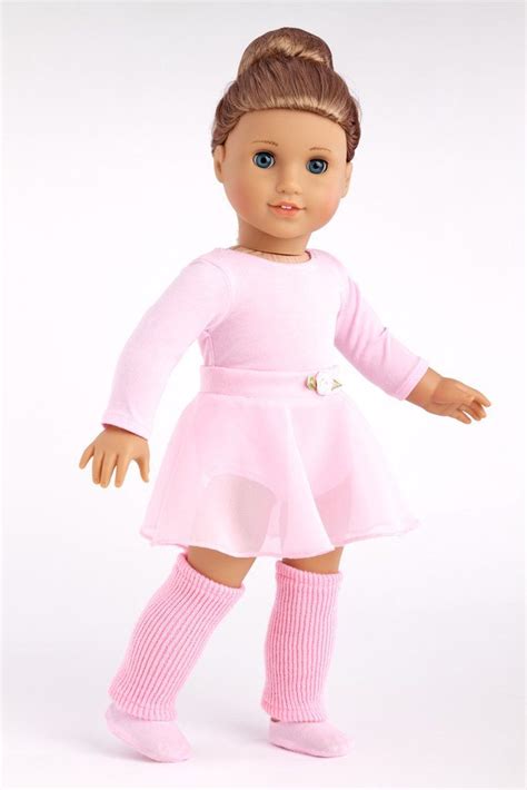 Practice Time Ballet Clothes For 18 Inch American Girl Doll Leotard