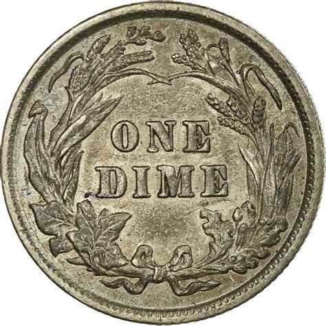 One Dime 1902 Barber Coin From United States Online Coin Club