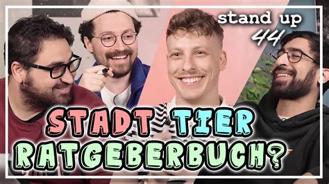 Stadt Tier Ratgeberbuch Regular Stuff Stand Up 44 Youtube