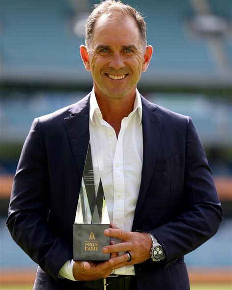 Justin Langer Raelee Thompson Inducted Into Australian Cricket Hall Of