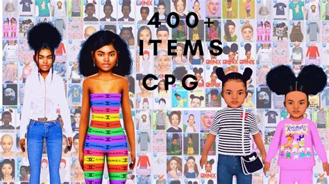 Sims 4 Cas 400 Items Cc Folder Urban Toddler And Kids Cc Folder