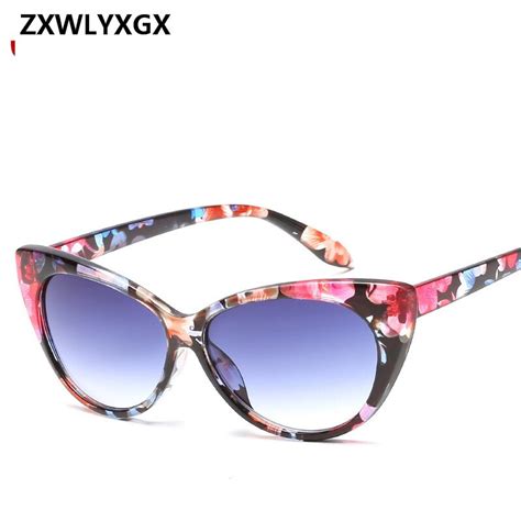 new retro sexy cateye sunglasses women brand designer vintage cateyes sun glasses fashion female