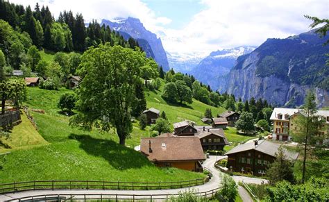 Enchanted The Beauty Of Wengen Village Switzerland Travell And Culture
