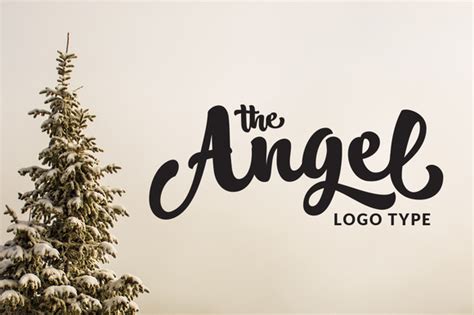Old slavic alphabets and new fonts. The Angel (Logotype) - iFonts.xyz