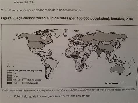 compare os dois mapas e verifique se o gênero é um fator determinante na questão do suicídio