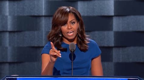 Watch Highlights From Us First Lady Michelle Obamas Speech At The 2016