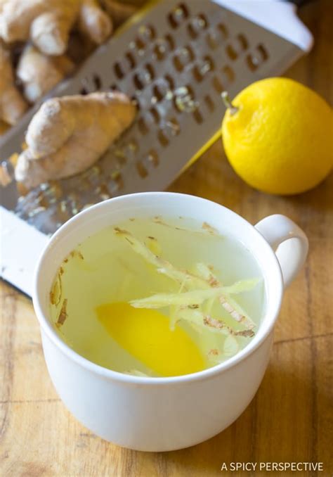 Lemon Ginger Detox Tea Recipe A Spicy Perspective