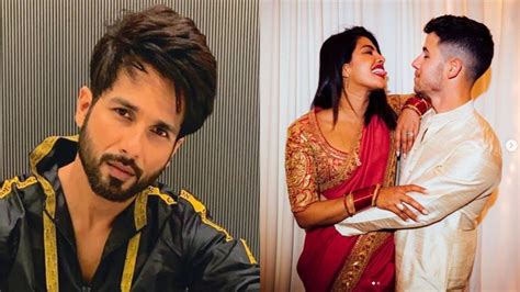 shahid kapoor gives advice to ex girlfriend priyanka chopra and her husband शाहिद कपूर ने एक्स