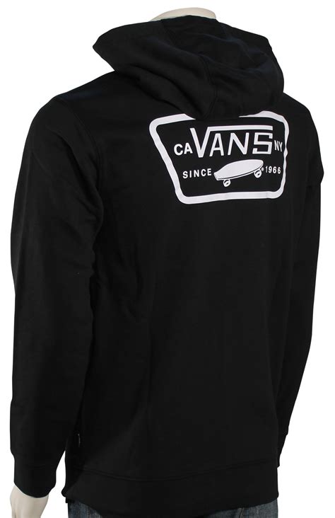 Vans Full Patched Pullover Hoody Black For Sale At